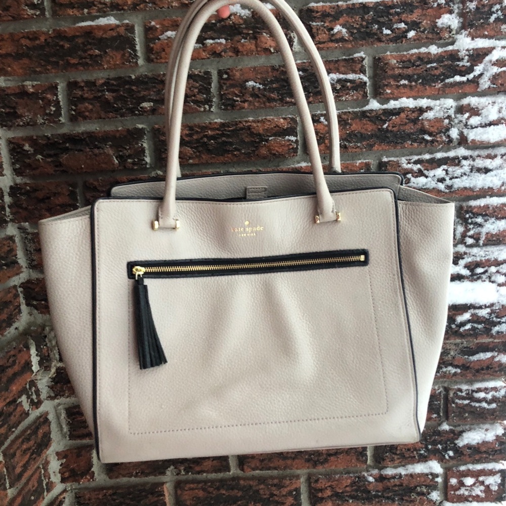 Kate Spade gorgeous large cream tote bag